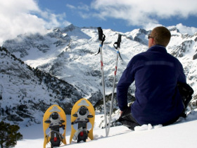 Pyrenees winter walk, France